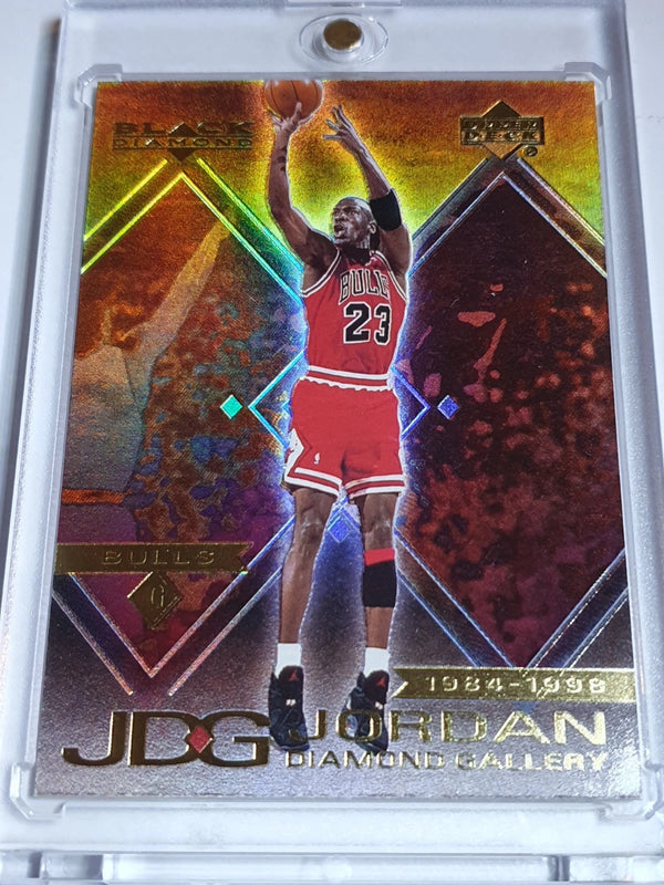 1999 UD Black Diamond Michael Jordan #DG3 Diamond Gallery - Good Condition
