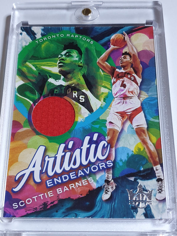 2021 Court Kings Scottie Barnes Rookie #PATCH RC Jersey Swatch - Rare