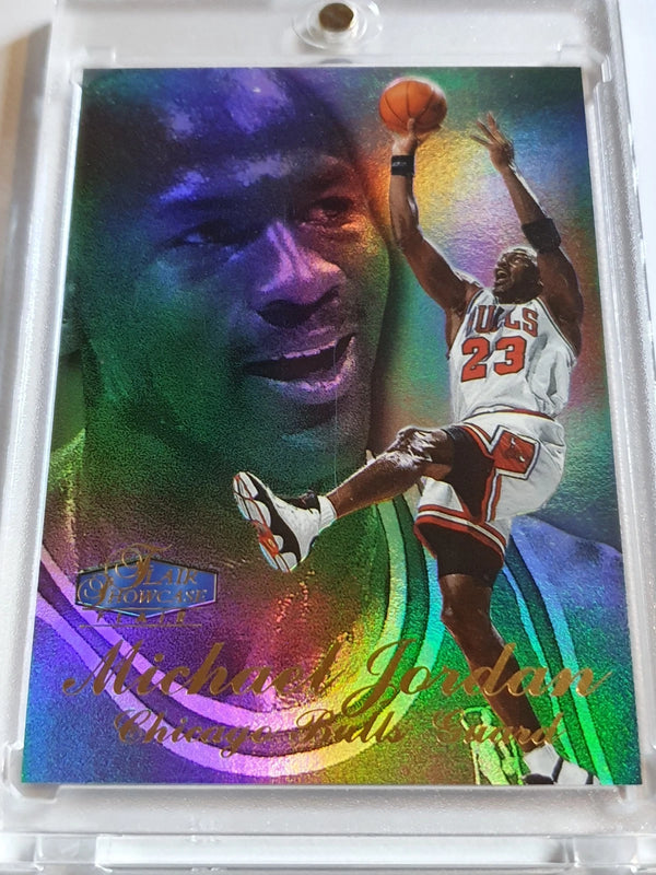 1997 Flair Showcase Michael Jordan SEC 2 ROW 3 SEAT 1 - Ready to Grade