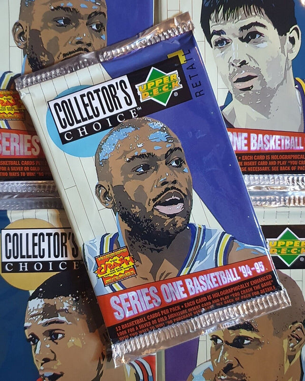 1994-95 UD Collectors Choice Basketball Series 1 Retail - Factory Sealed Packs