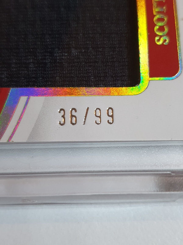 2022 Panini Immaculate Scottie Barnes #PATCH /99 Game Worn Jumbo Jersey - Rare