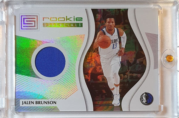 2018 Panini Status Jalen Brunson #PATCH Rookie Essentials Jersey Relics - Rare