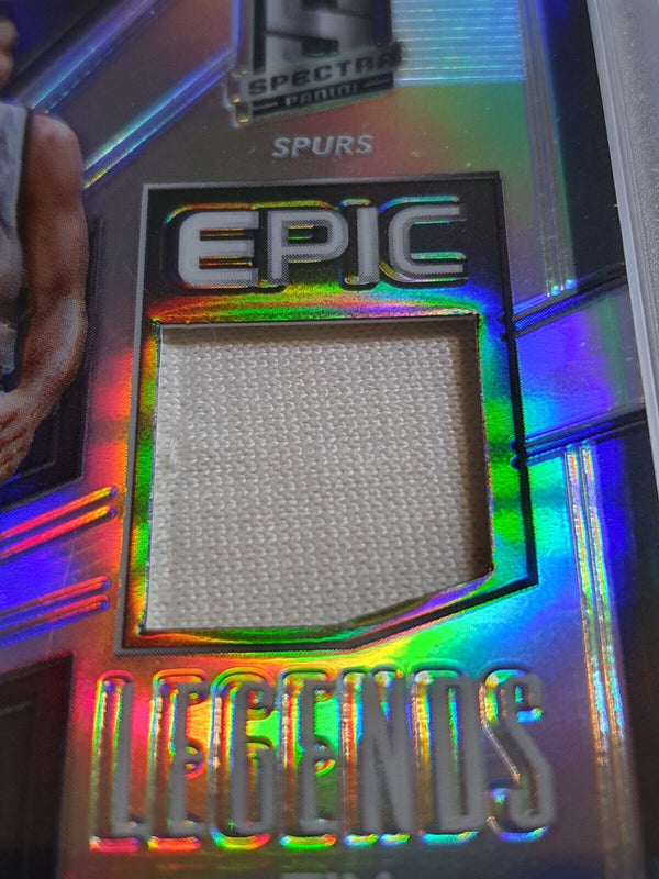 2017 Panini Spectra Tim Duncan #PATCH SILVER /149 Prizm Game Worn Jersey - Rare