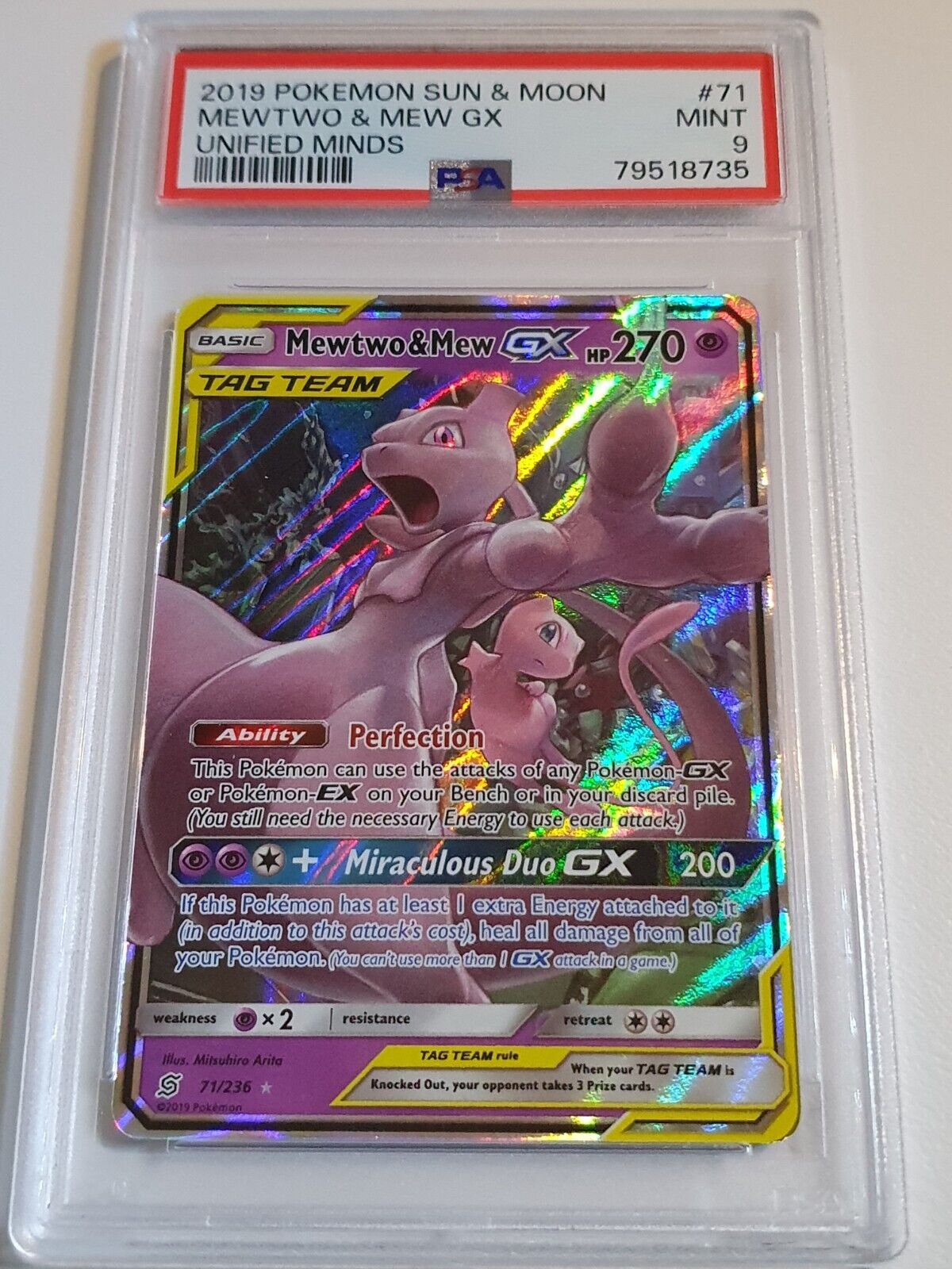 Mewtwo 2019 36/95 hotsell cgc 9