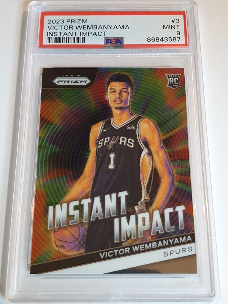 2023 Panini Prizm Victor Wembanyama Rookie #3 Instant Impact RC