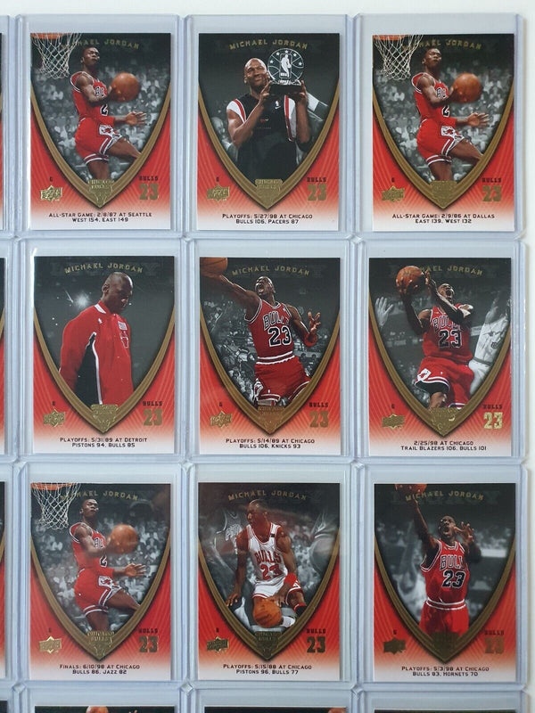Lot of 24 x 2008 Upper Deck Michael Jordan Legacy - Good Condition