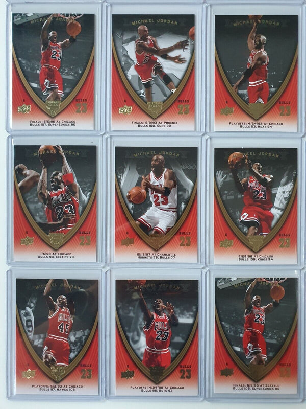 Lot of 24 x 2008 Upper Deck Michael Jordan Legacy - Good Condition