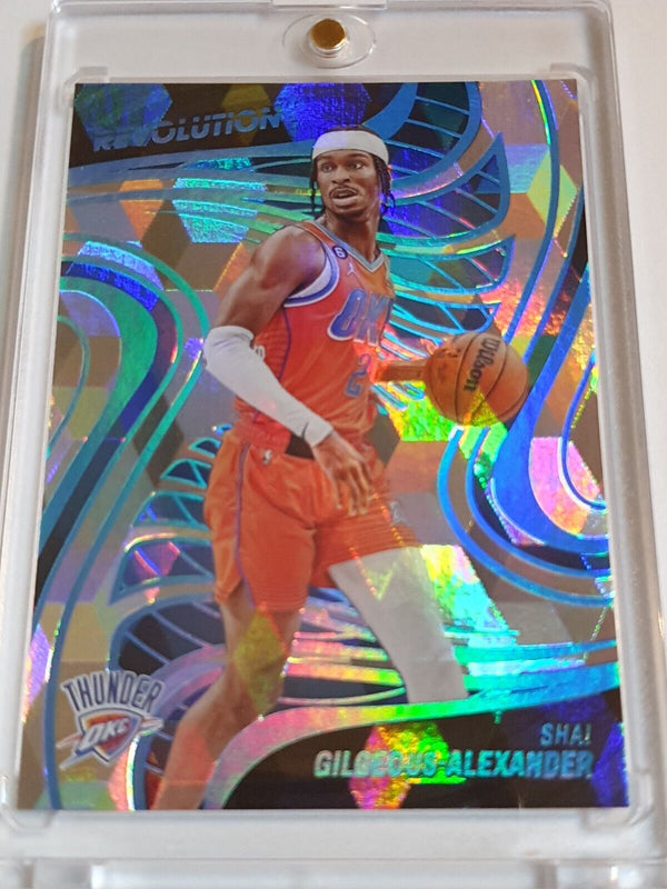 2022 Panini Revolution Shai Gilgeous-Alexander #41 CUBIC /50 Holo - Rare