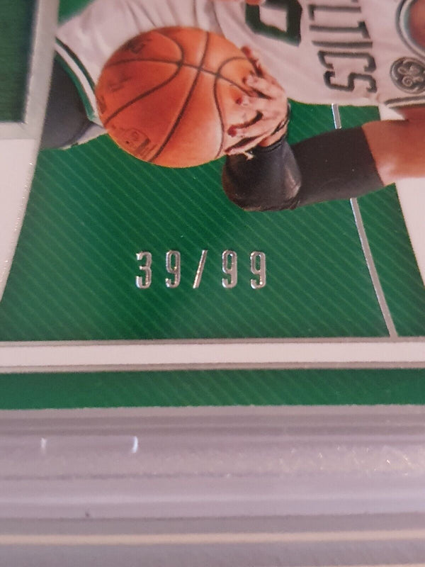 2019 National Treasures Jayson Tatum #PATCH /99 Game Worn Jersey - PSA 9 (POP 1)