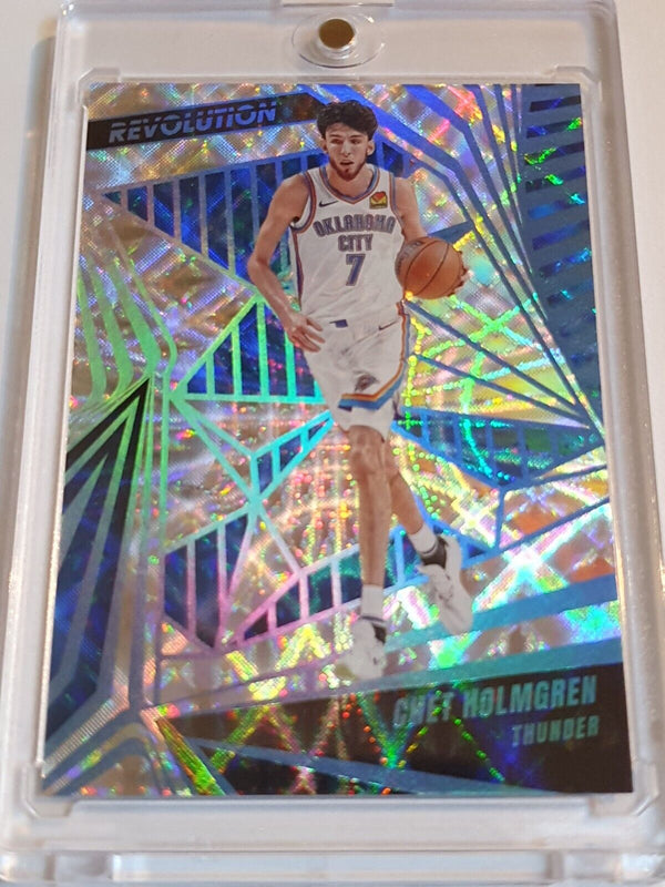 2023 Panini Revolution Chet Holmgren #11 FUTURE FRAME /60 HOLO - Ready to Grade