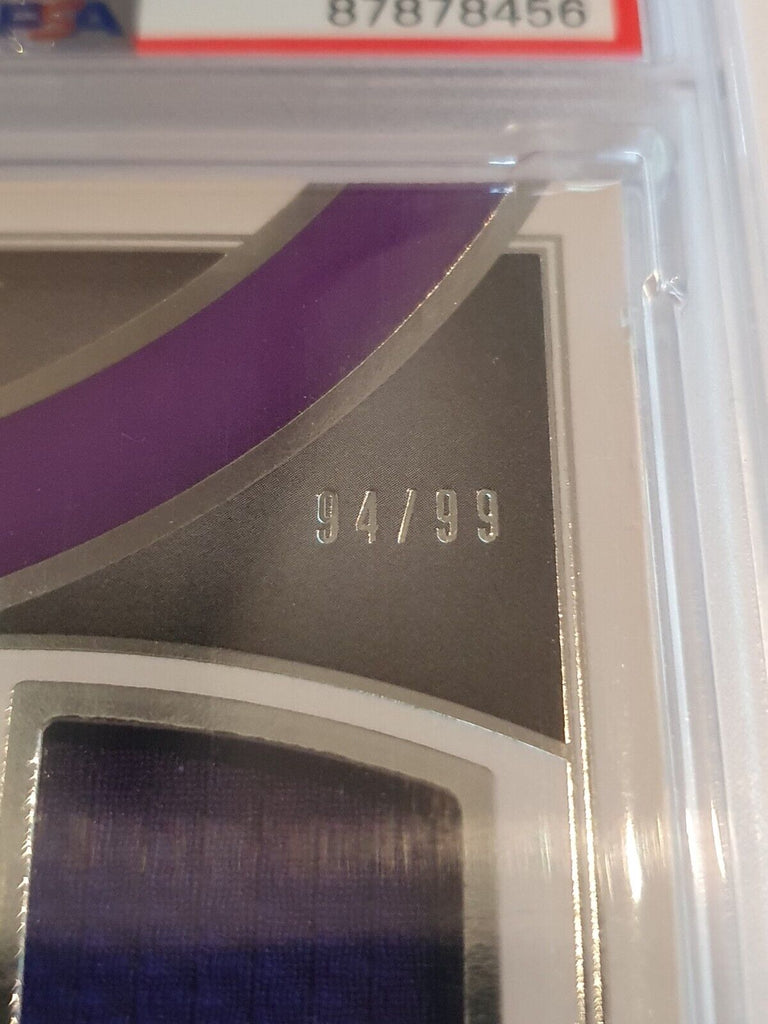 2021 Panini Immaculate Lebron James #PATCH /99 Game Worn Jersey
