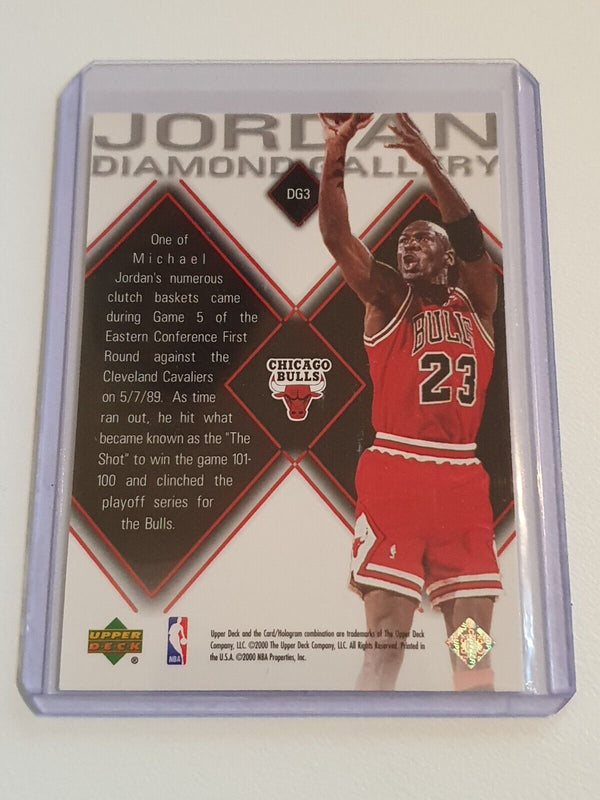 1999 UD Black Diamond Michael Jordan #DG3 HOLO Diamond Gallery - Rare