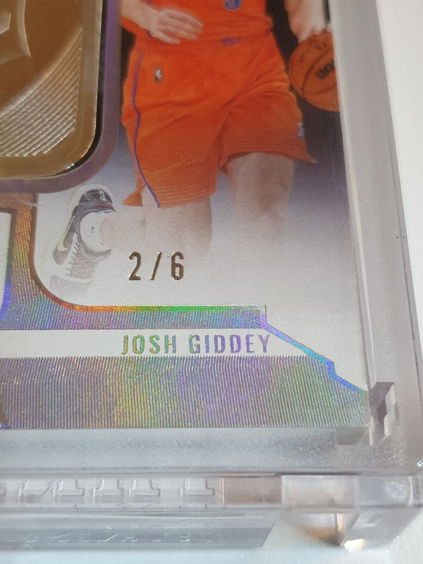 2021 Eminence Josh Giddey Rookie SILVER BAR /6 RC SSP - Panini Sealed