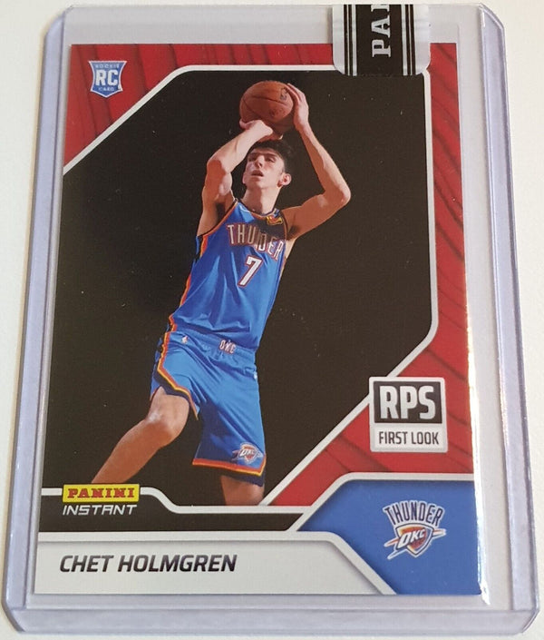 2022 Panini Instant Chet Holmgren Rookie #RPS-2 RED /25 RC - Panini Sealed