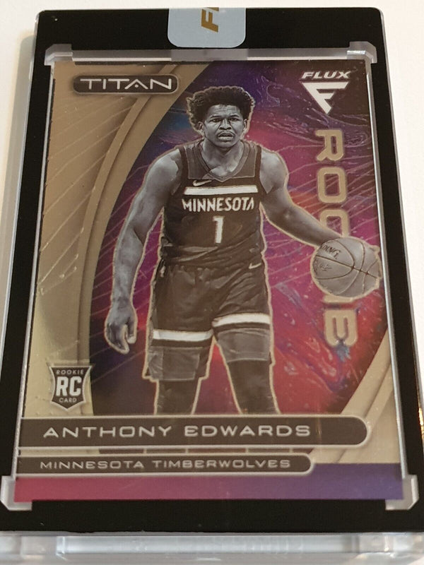 2020 Flux Anthony Edwar Rookie #4 TITAN Uncirculated Encased RC - Panini Sealed