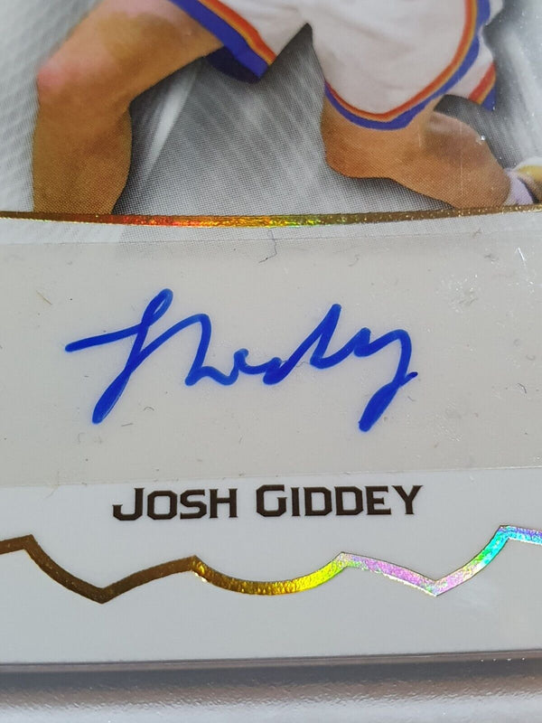 2021 Leaf Memories Josh Giddey Rookie AUTO GOLD 1/1 XRC 1 of 1 - Ready to Grade