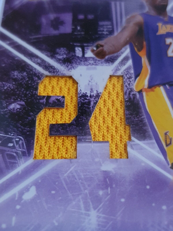 2010 Absolute Memorabilia Kobe Bryant PATCH /25 Game Worn Jersey - PSA 9 (POP 1)