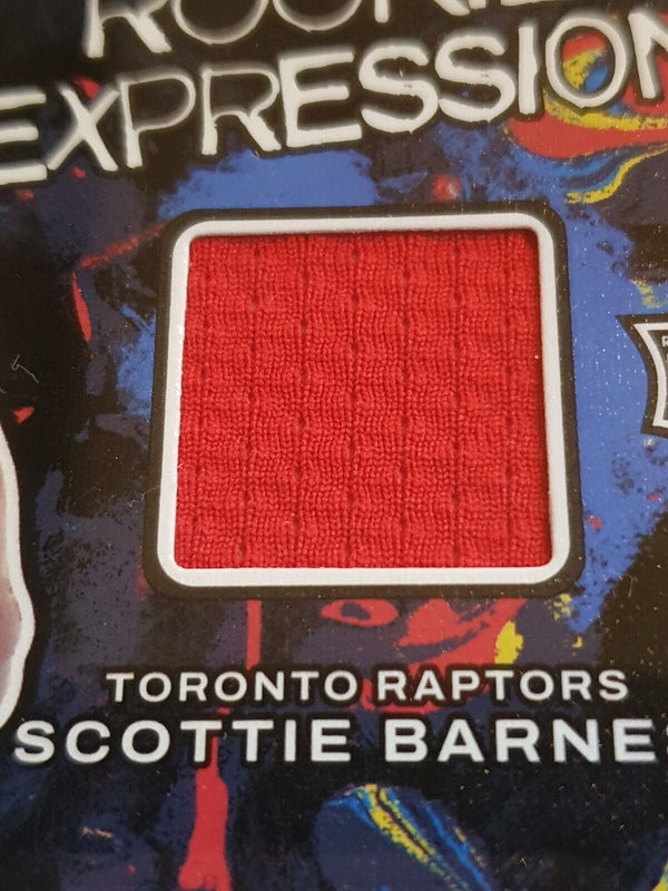 2021 Panini Court Kings Scottie Barnes #PATCH Rookie Expression Jersey - Rare