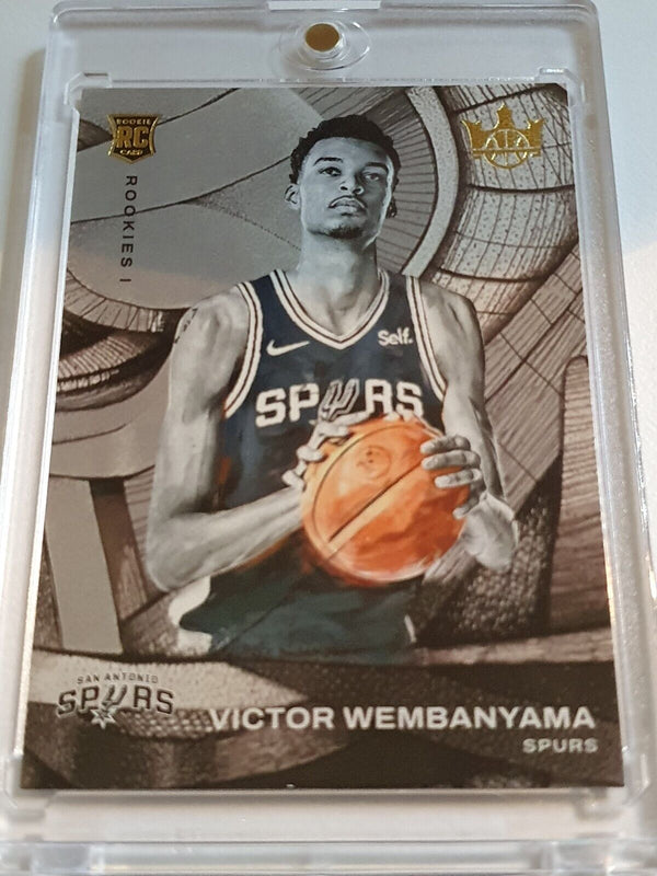 2023 Panini Court Kings Victor Wembanyama Rookie #73 Rookies 1 - Ready to Grade