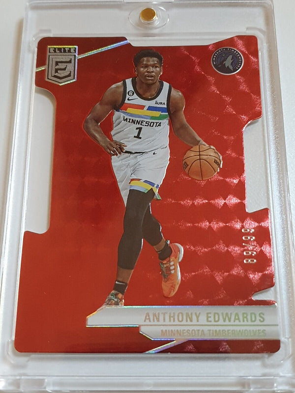 2023 Donruss Elite Anthony Edwards #23 ASPIRATIONS /99 Die-Cut - Ready to Grade