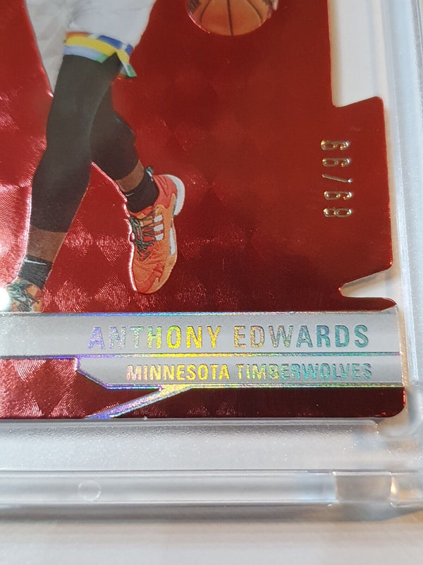 2023 Donruss Elite Anthony Edwards #23 ASPIRATIONS /99 Die-Cut - Ready to Grade