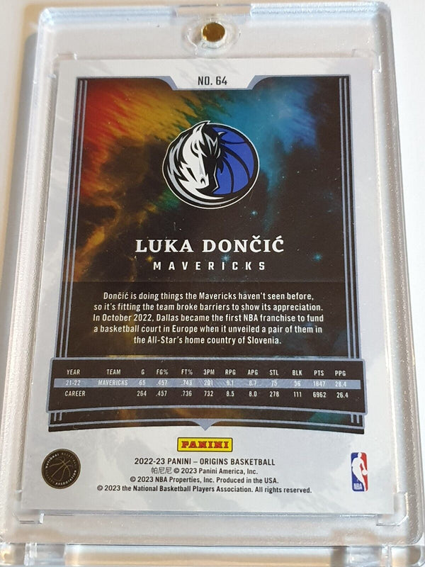 2022 Panini Origins Luka Doncic #64 ORANGE /75 Edition - Rare