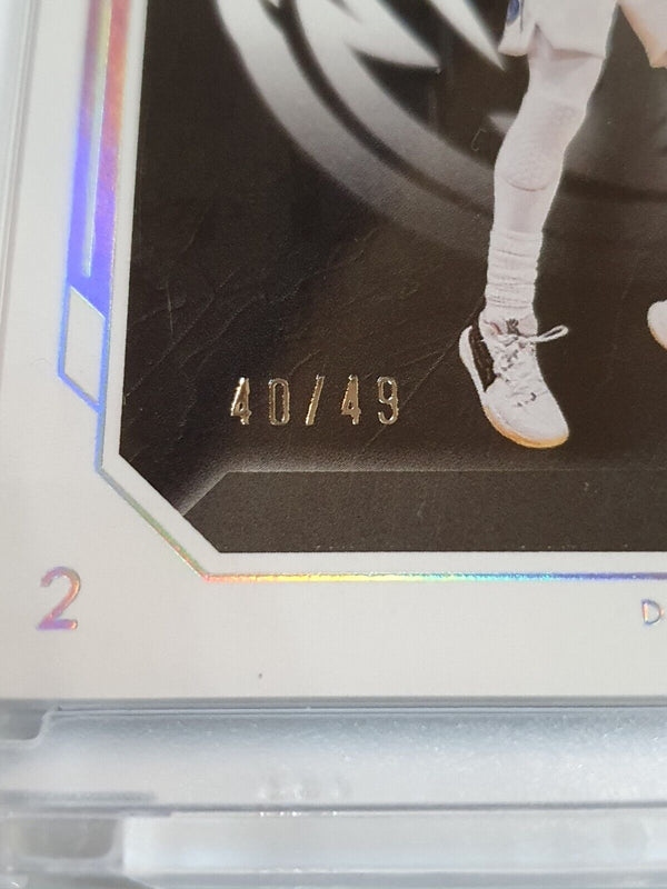 2022 Noir Kyrie Irving #20 HOLO SILVER /49 Association Edition - Corner Scratch
