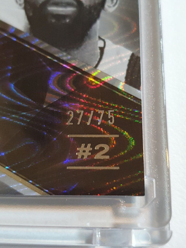 2022 Panini Black Kyrie Irving #14 SWIRLORAMA /75 Prizm - Ready to Grade