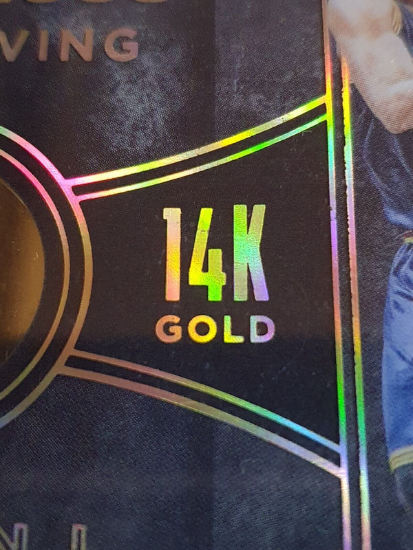 2015 Panini Black Gold Kyrie Irving GOLD DISCS /20 - Rare 14K Piece