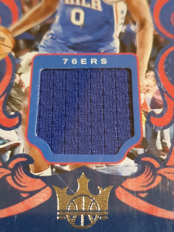 2023 Panini Court Kings Tyrese Maxey #PATCH Game Worn Jersey - Ready to Grade