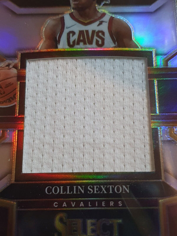 2022 Panini Select Collin Sexton #PATCH SILVER Game Worn Jersey - Rare