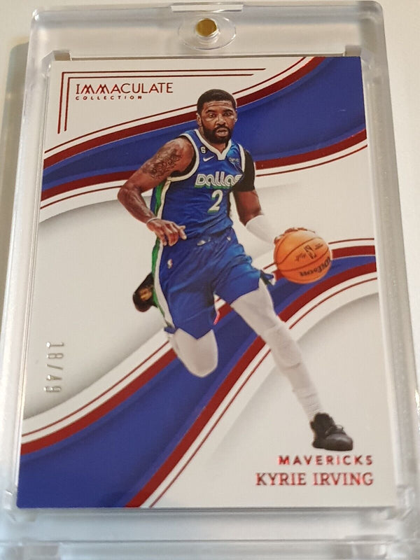 2022 Panini Immaculate Kyrie Irving #86 RED /49 Edition - Ready to Grade