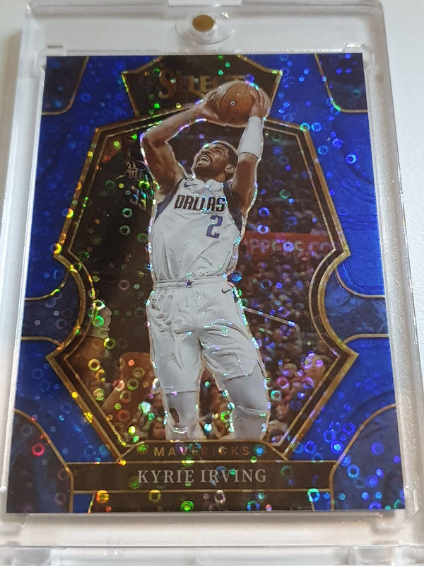 2022 Panini Select Kyrie Irving #130 BLUE DISCO /25 Holo - Ready to Grade