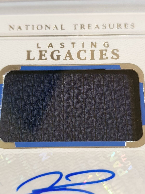 2021 National Treasures Jalen Brunson #PATCH AUTO /99 Game Worn Jersey - Rare