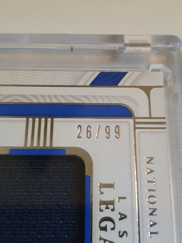 2021 National Treasures Jalen Brunson #PATCH AUTO /99 Game Worn Jersey - Rare