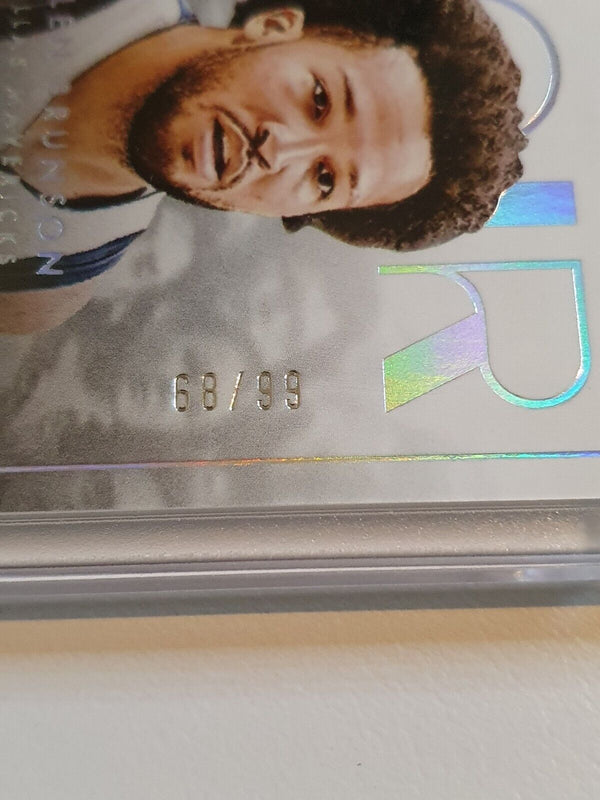 2021 Panini Noir Jalen Brunson #PATCH /99 Game Worn Jumbo Jersey - Rare