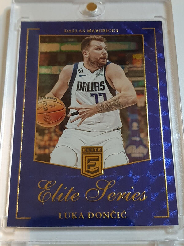 2023 Panini Donruss Elite Luka Doncic #2 BLUE /99 Elite Series - Ready to Grade