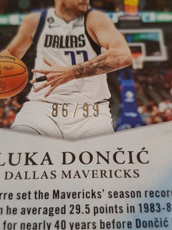 2023 Panini Donruss Elite Luka Doncic #2 BLUE /99 Elite Series - Ready to Grade