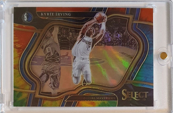 2022 Panini Select Kyrie Irving #230 TIE-DYE /25 Holo Courtside - Ready to Grade