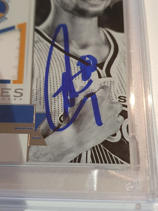 2015 Absolute Stephen Curry #PATCH AUTOGRAPH /99 On Card - PSA 10 Auto (POP 1)