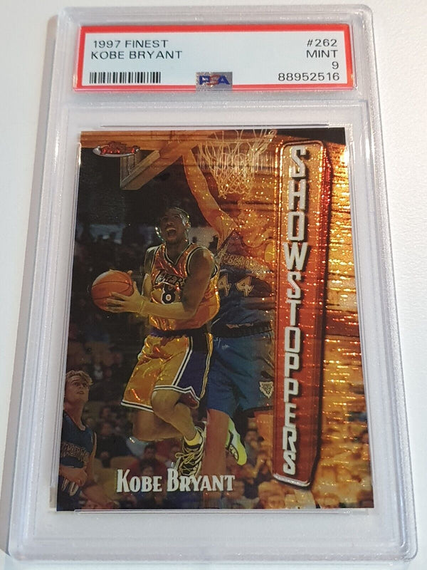 1997 Topps Finest Kobe Bryant #262 Showstopper - PSA 9 (Low POP)