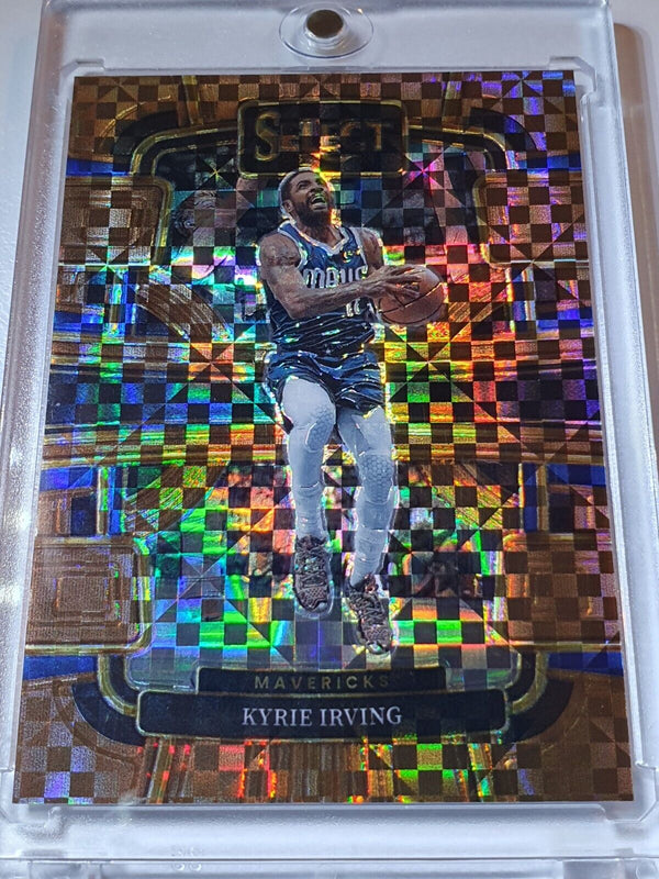 2023 Panini Select Kyrie Irving #21 CHECKER BRONZE /49 Holo - Ready to Grade
