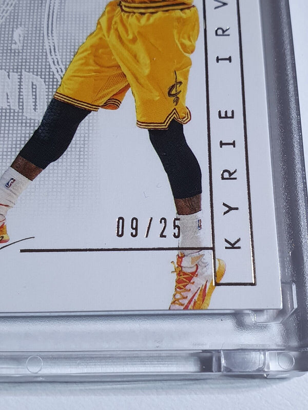 2013 Panini Signatures Kyrie Irving #37 SILVER Foil /25 Chase Veterans - Rare