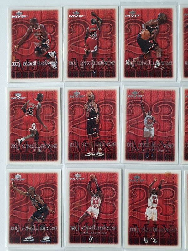 1999 Upper Deck MVP Michael Jordan Exclusives COMPLETE SET 30 Cards - Rare