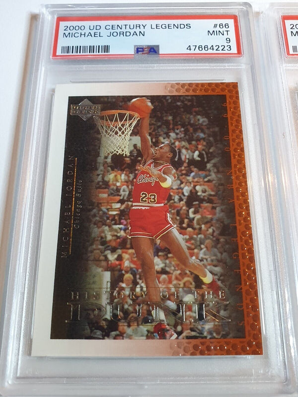 2000 Century Legends Michael Jordan History of the Dunk (Set of 5) - PSA 9 (All)
