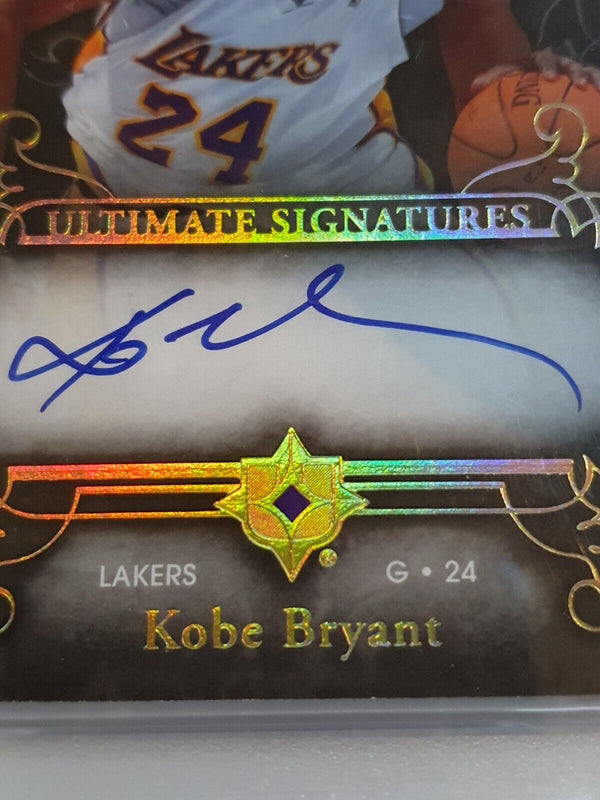 2006 UD Ultimate Collection Kobe Bryant AUTO Ultimate Signatures - PSA 9 (POP 4)
