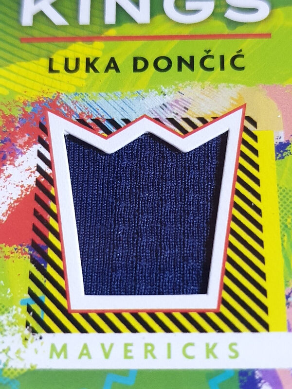2021 Panini Donruss Luka Doncic #PATCH Game Worn Jersey - Ready to Grade