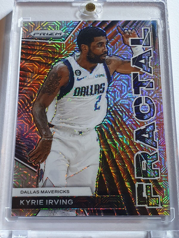 2023 Panini Prizm Kyrie Irving #3 MOJO /25 Holo Fractal - Ready to Grade