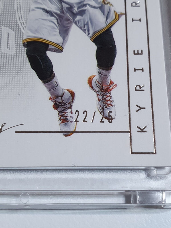 2013 Panini Signatures Kyrie Irving #38 SILVER Foil /25 Chase Veterans - Rare