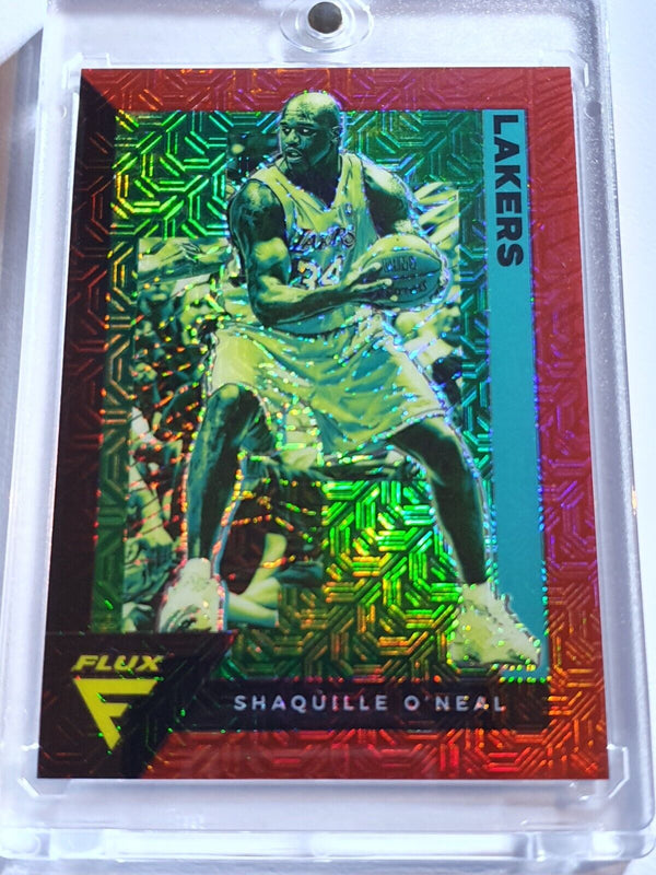 2020 Panini Flux Shaquille O'Neal #186 RED MOJO /25 Holo - Ready to Grade